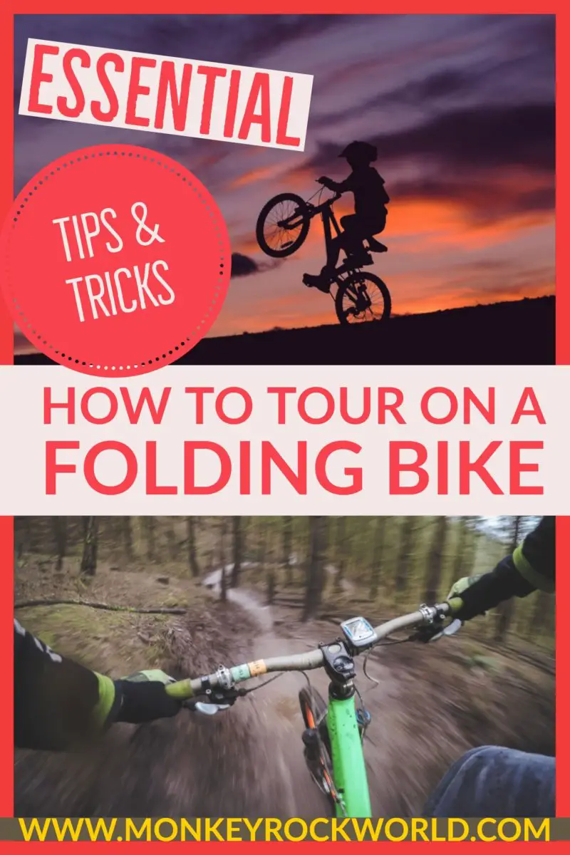 Using a Folding Bike for Touring Monkey Rock World