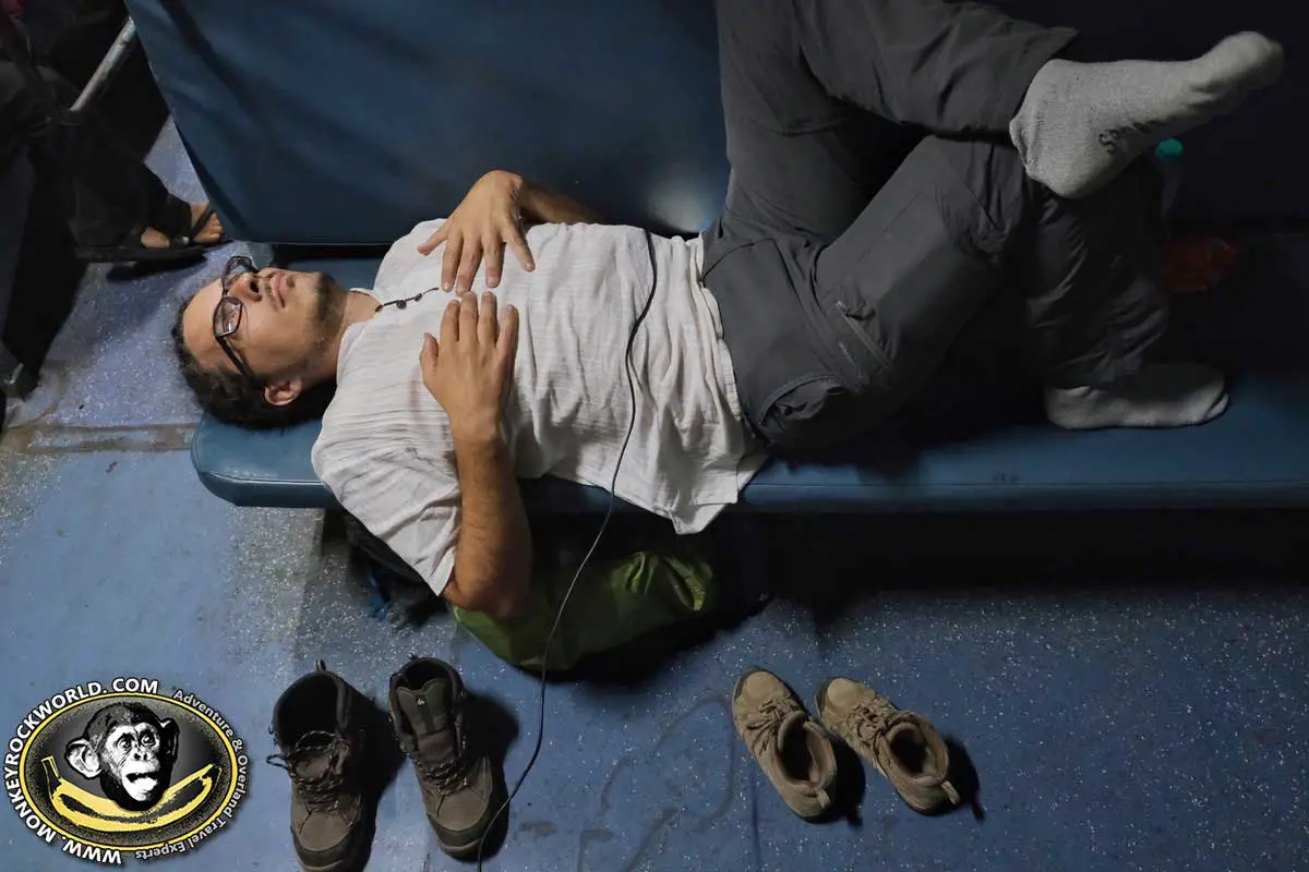 sleeper train India lower berth passenger