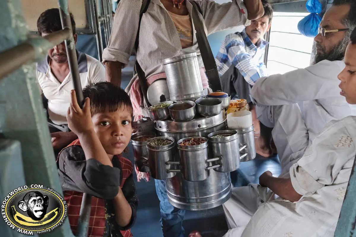 sleeper train India food