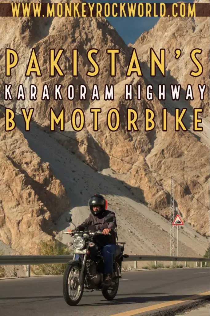 Karakoram Highway motrobike tour 