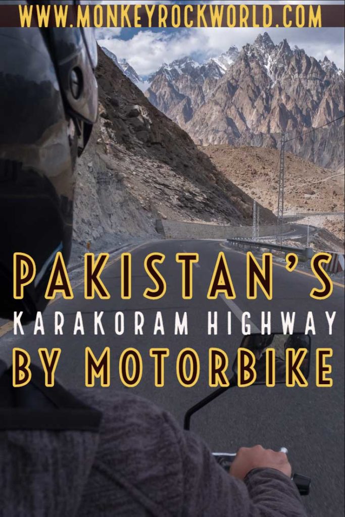Karakoram Highway motrobike tour 