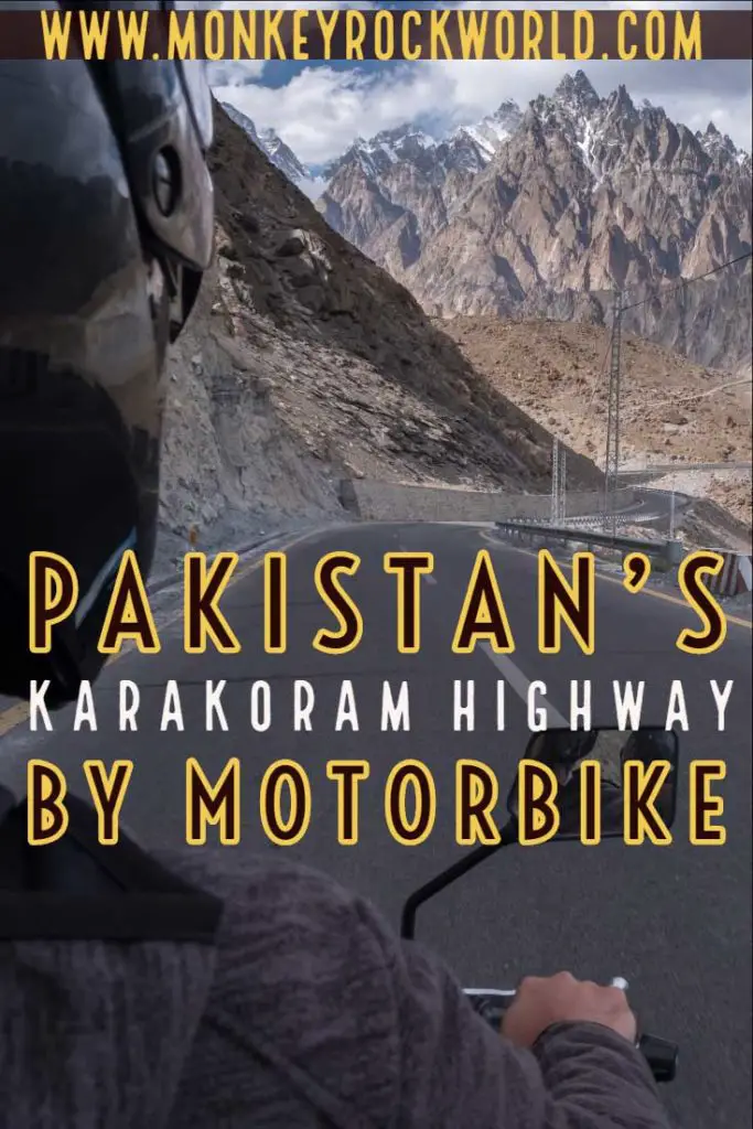 Karakoram Highway motrobike tour