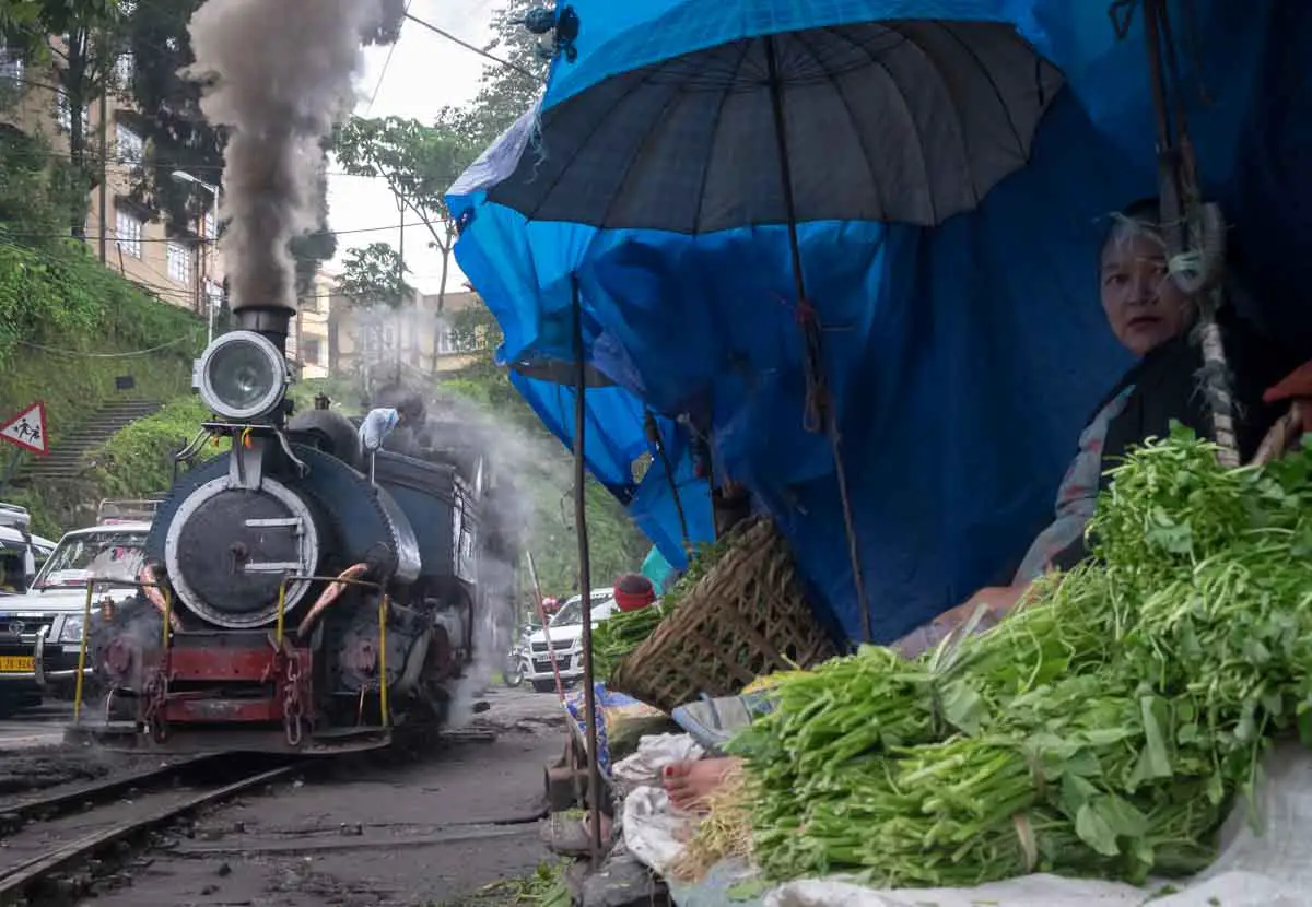 Darjeeling hill station in north india