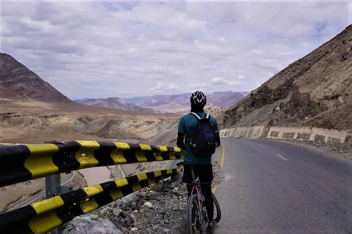 unexplored places in India cycling Ladakh