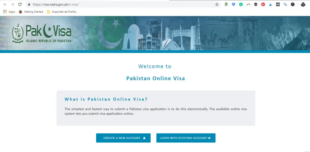 Pakistan_e_visa_process