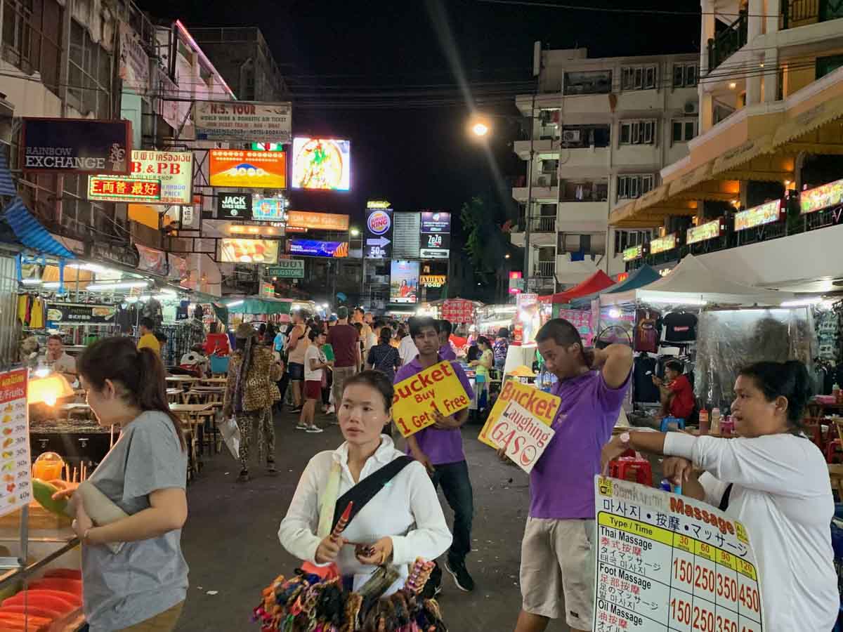 worst places to visit in southeast asia bangkok khao san road